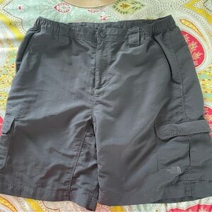 The North Face Men's Charcoal Cargo Shorts